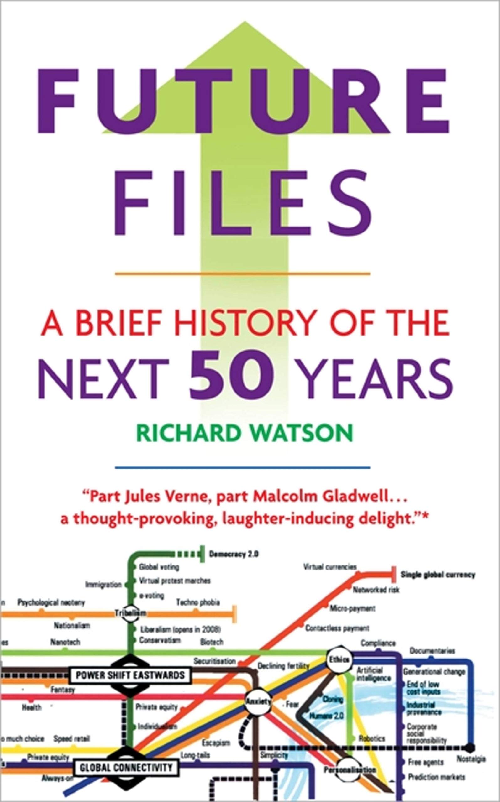 Future Files: A Brief History of the Next 50 Years,Richard Watso
