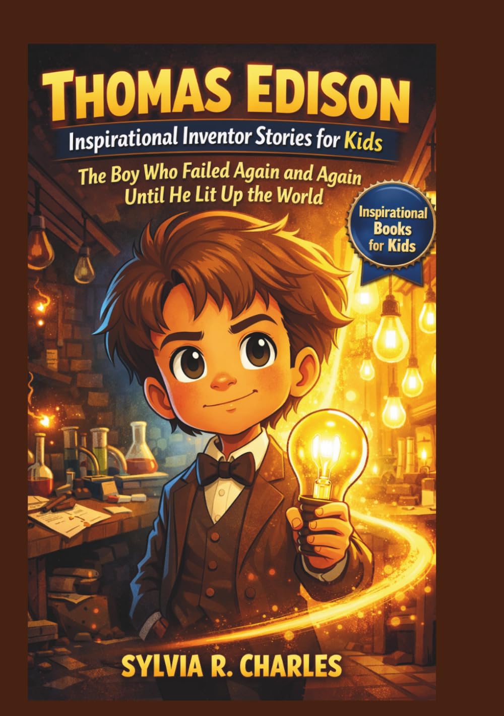 THOMAS EDISON Inspirational Inventors Story For Kids: The Boy Who Failed Again and Again… Until He Lit Up the World (know some of your inventors and some ancient stories)