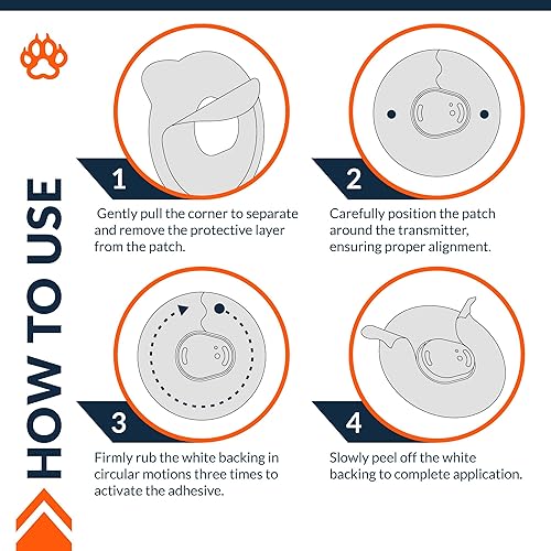 Miniatura 10 de FixiC Parches adhesivos para G7 y Stelo - Paquete de 25 parches adhesivos impermeables de alta calidad - Papel precortado - Parche adhesivo para G7