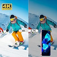 Vista 3 de Teléfono celular 16PROMA X 5G, teléfono celular desbloqueado 16 GB+512 GB/pantalla de 6.99 pulgadas/cámara de 68 MP+108 MP/batería de 7000 mAh súper