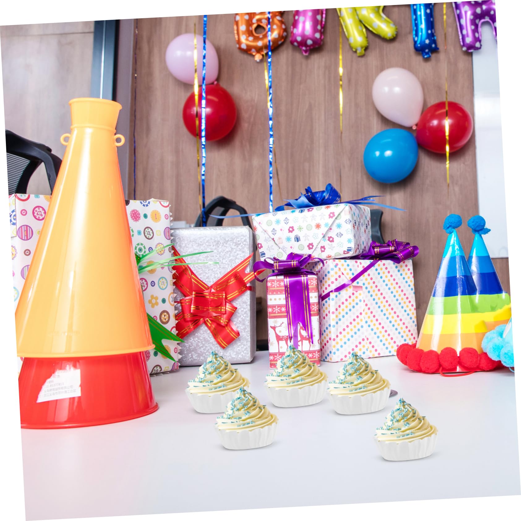 PRETYZOOM 250 Stk Baskisches Ölpapier Pergamentpapier Cupcake-Backförmchen Muffinförmchen für Cupcakes Muffin-Backförmchen Pappbecher einpacken Kuchen Muffinförmchen Silikonpapier Weiß