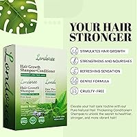 Vista 5 de Juego de champú y acondicionador de romero para el crecimiento del cabello, biotina y aceite de árbol de té, fórmula espesante y fortalecedora