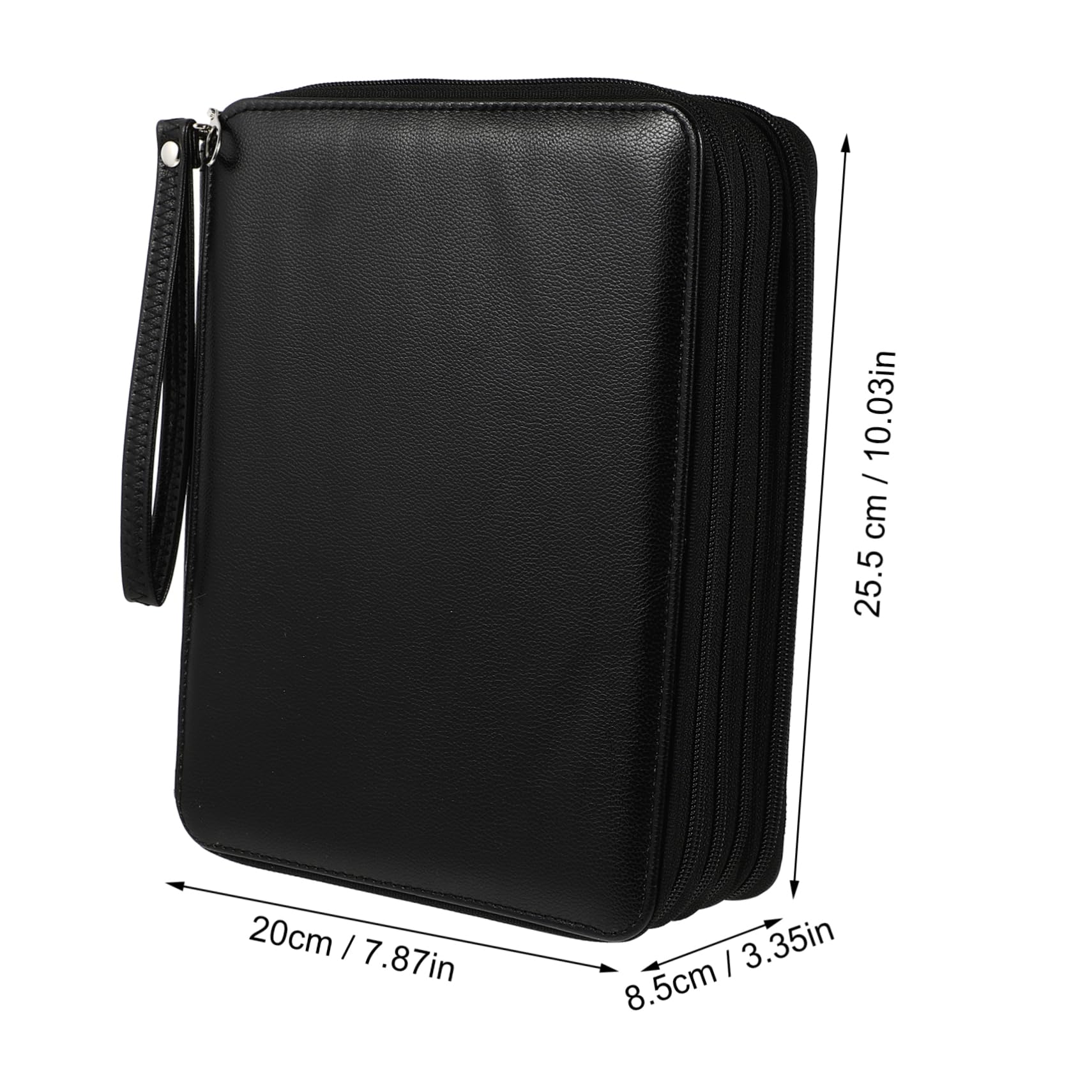 Borsa Per Cancelleria Per Ragazza Astuccio Per Matite Da Astuccio Per Penne Capacità in Pu Cerniera Facile Da Aprire e Chiudere