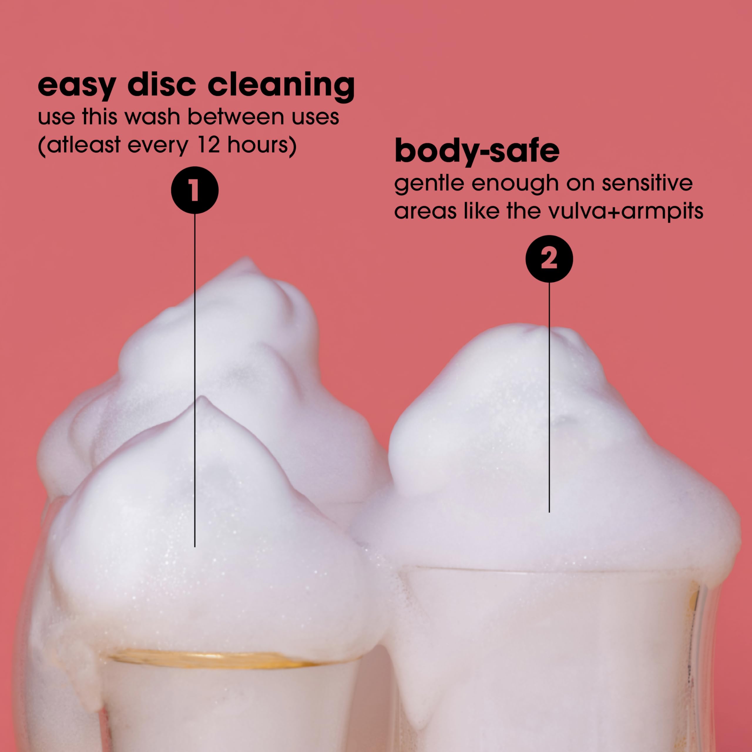 nixit Menstrual Cup Cleaner & Vaginal Wash – pH-Balanced, Fragrance-Free Feminine Wash for Menstrual Cup & Disc – Gentle Foaming Cleanser for Sensitive Skin – Paraben & Sulphate-Free – (5.4 fl oz)
