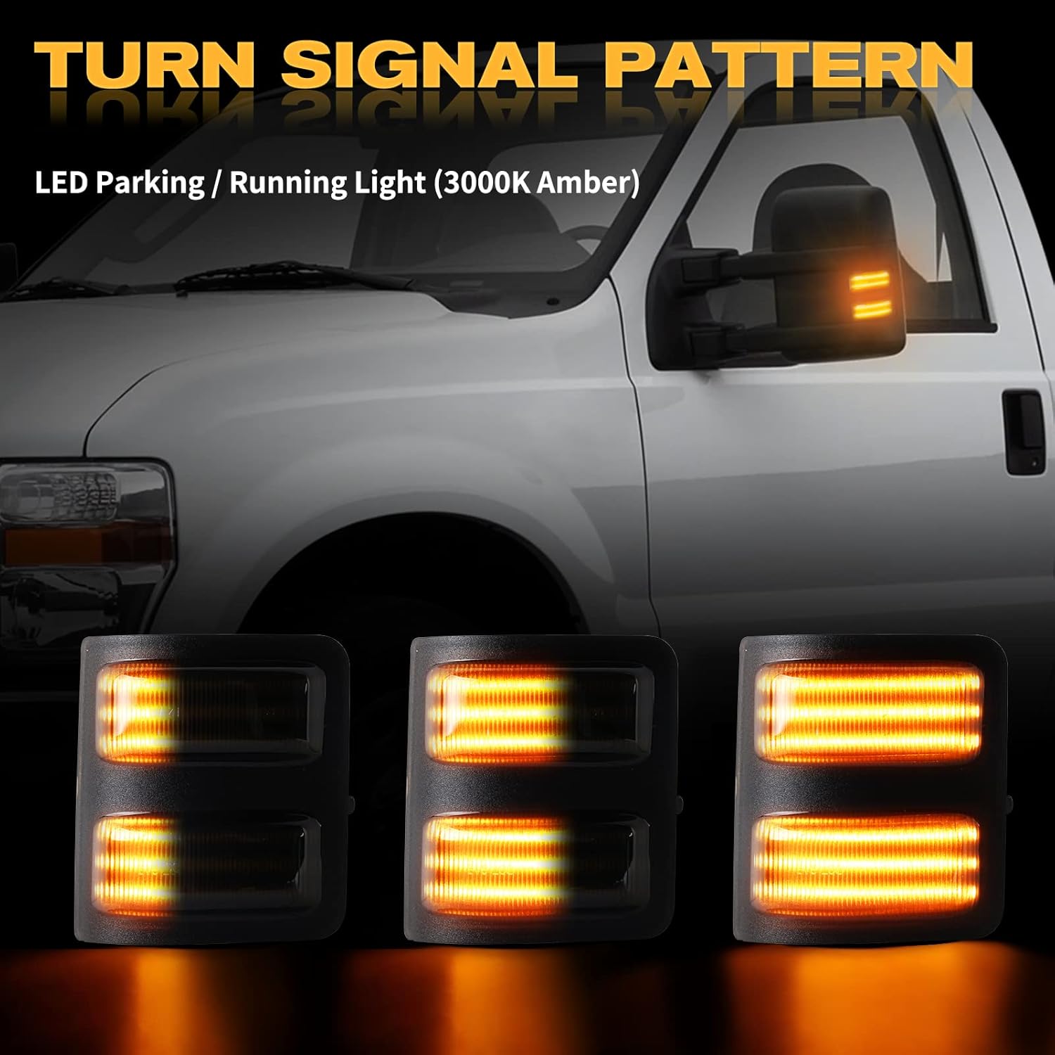 🔥 Hot Deals GemPro Sequential LED Side Mirror Marker Switchback Turn Signal Lights Replacement for 2008-2016 Ford F250 F350 F450 F550 Super Duty Mirror Marker Lamps, 2 Packs Exclusive Discount 70% Price GemPro Sequential LED Side Mirror Marker Switchback Turn Signal Lights Replacement for 2008-2016 Ford F250 F350 F450 F550 Super Duty Mirror Marker Lamps, 2 Packs