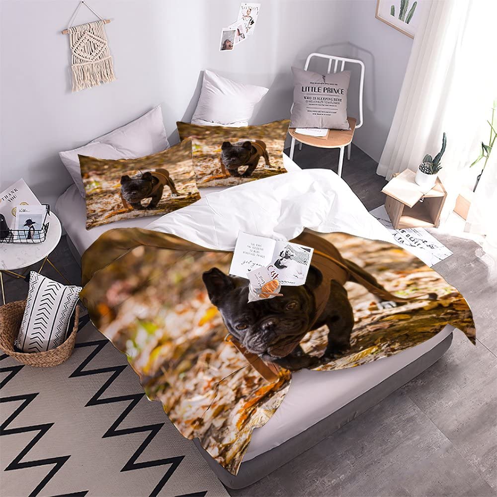 Microvezel beddengoedset 3-delig met ritssluiting