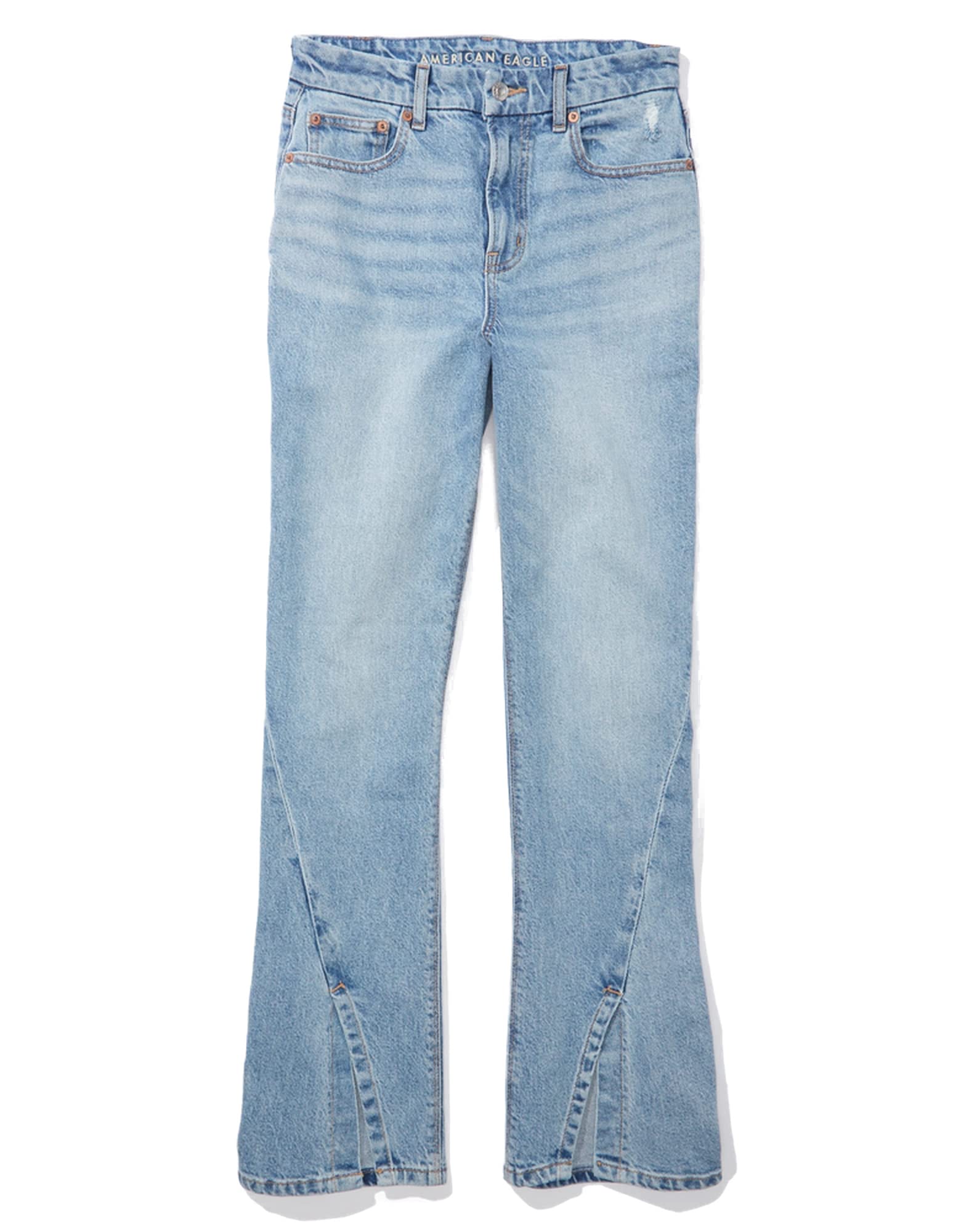 American Eagle Women's Stretch Curvy '90s Bootcut Jean