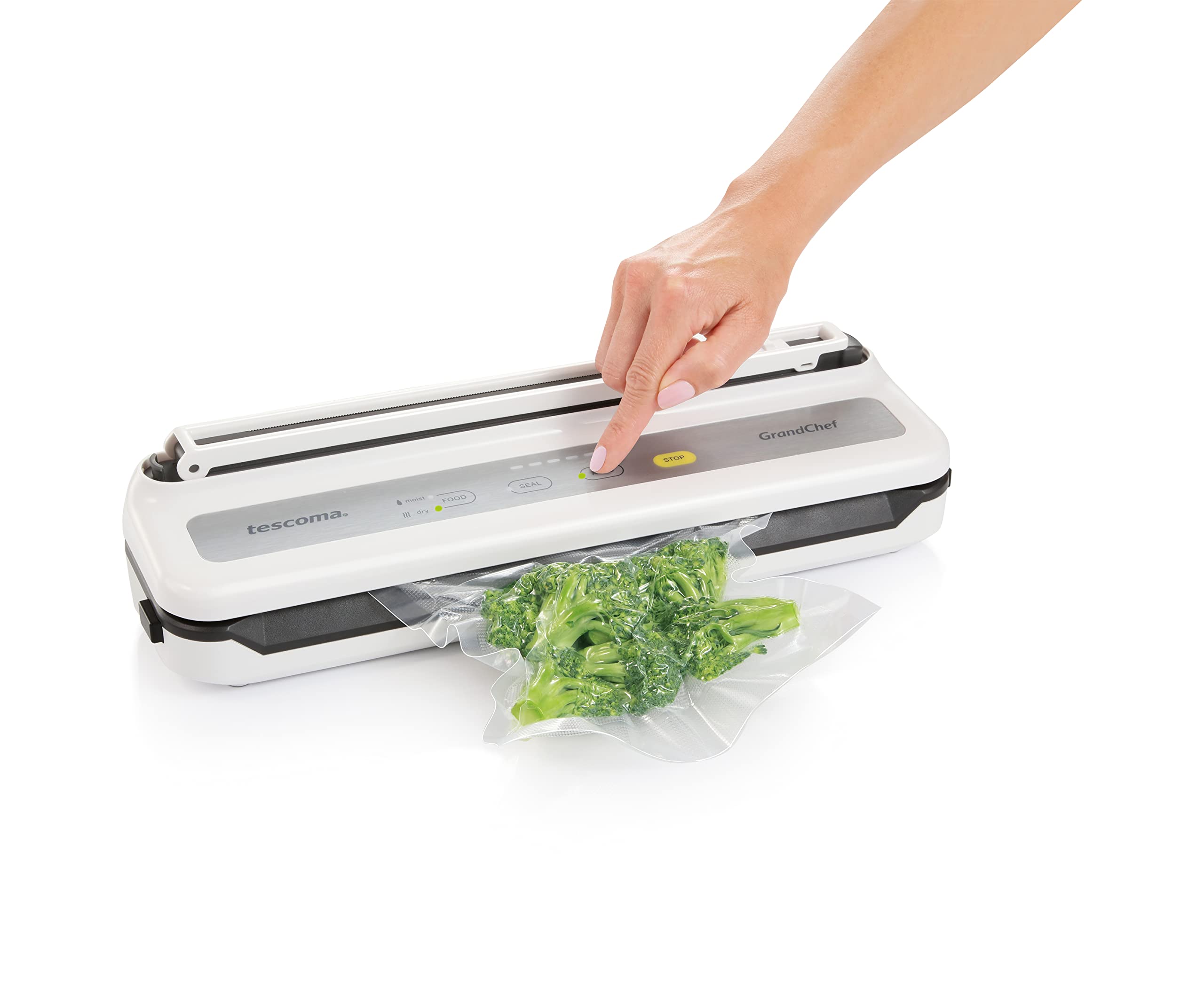 Tescoma 908680 Macchina per sottovuoto per alimenti, un rotolo incluso