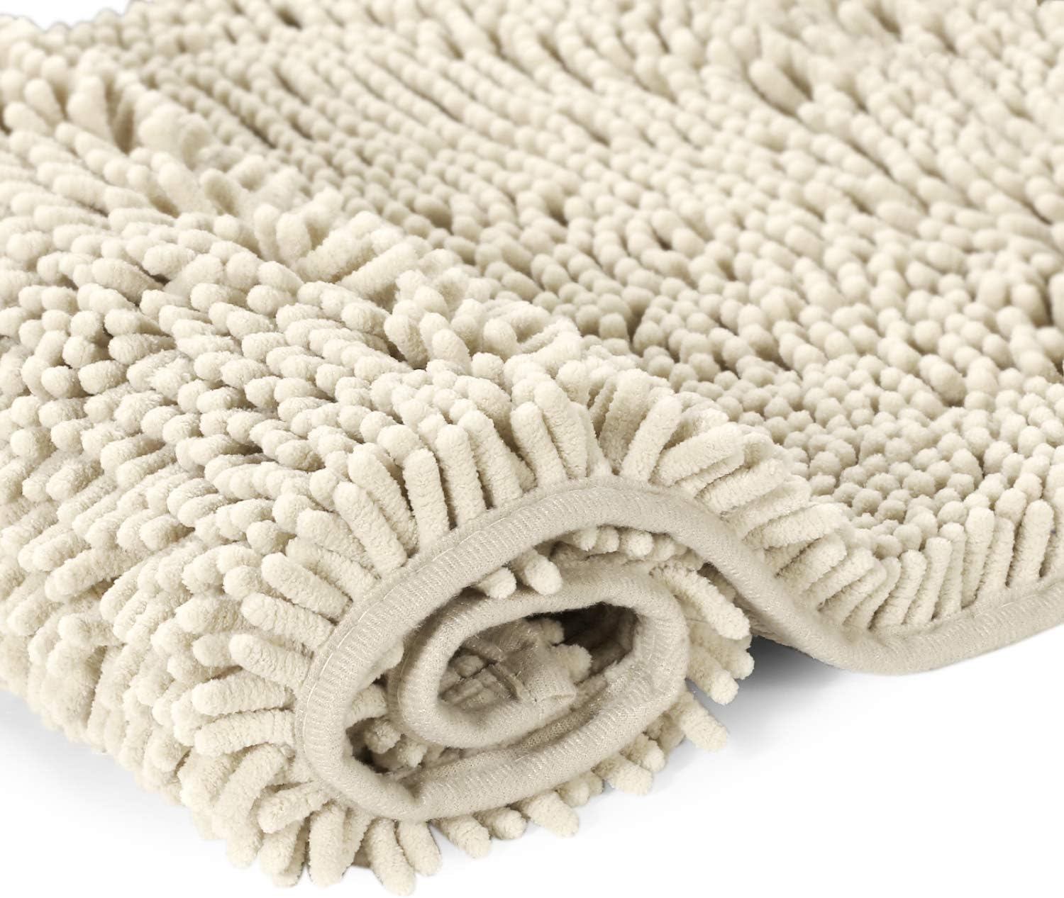 Cream Bath Mat Soft Shaggy Bathroom Rugs Rugs Luxury Microfiber Washable Bath Rug for Floor Bathroom Bedroom Living Room, 20 x 32 inches : Home & Kitchen