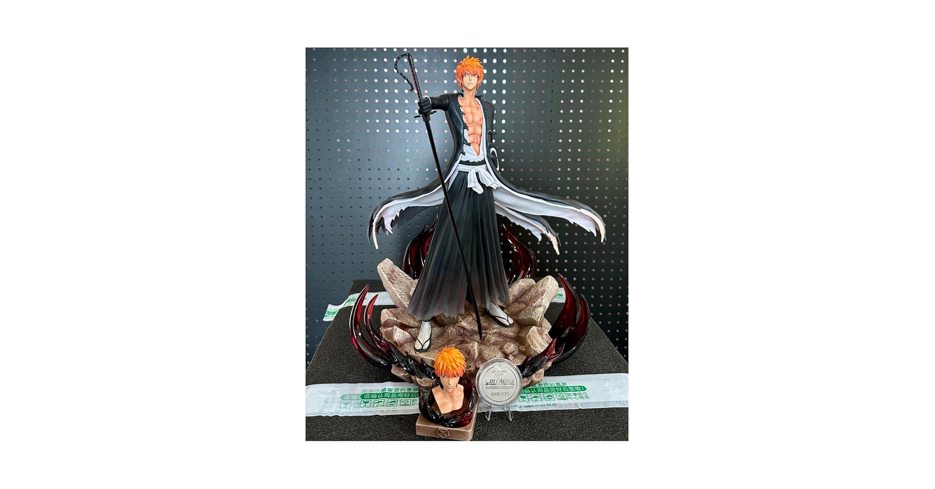 Amazon | ブリーチ 黒崎一護 ガレージキット 黒崎一護フィギュア