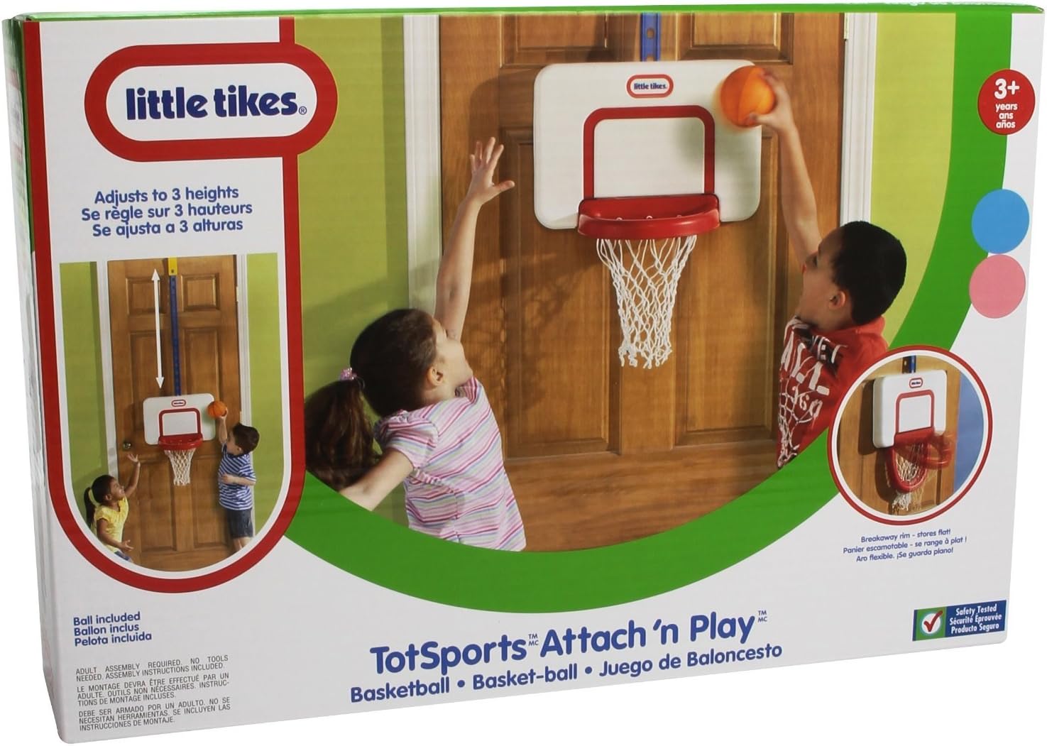 Little Tikes Attach 'n Play Basketball Set, Original , White