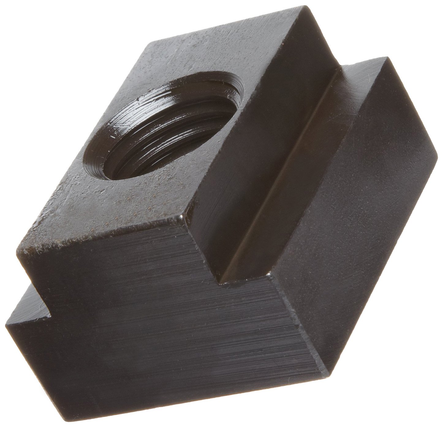 Steel TSlot Nut, Black Oxide Finish, Grade 2, Right Hand Threads