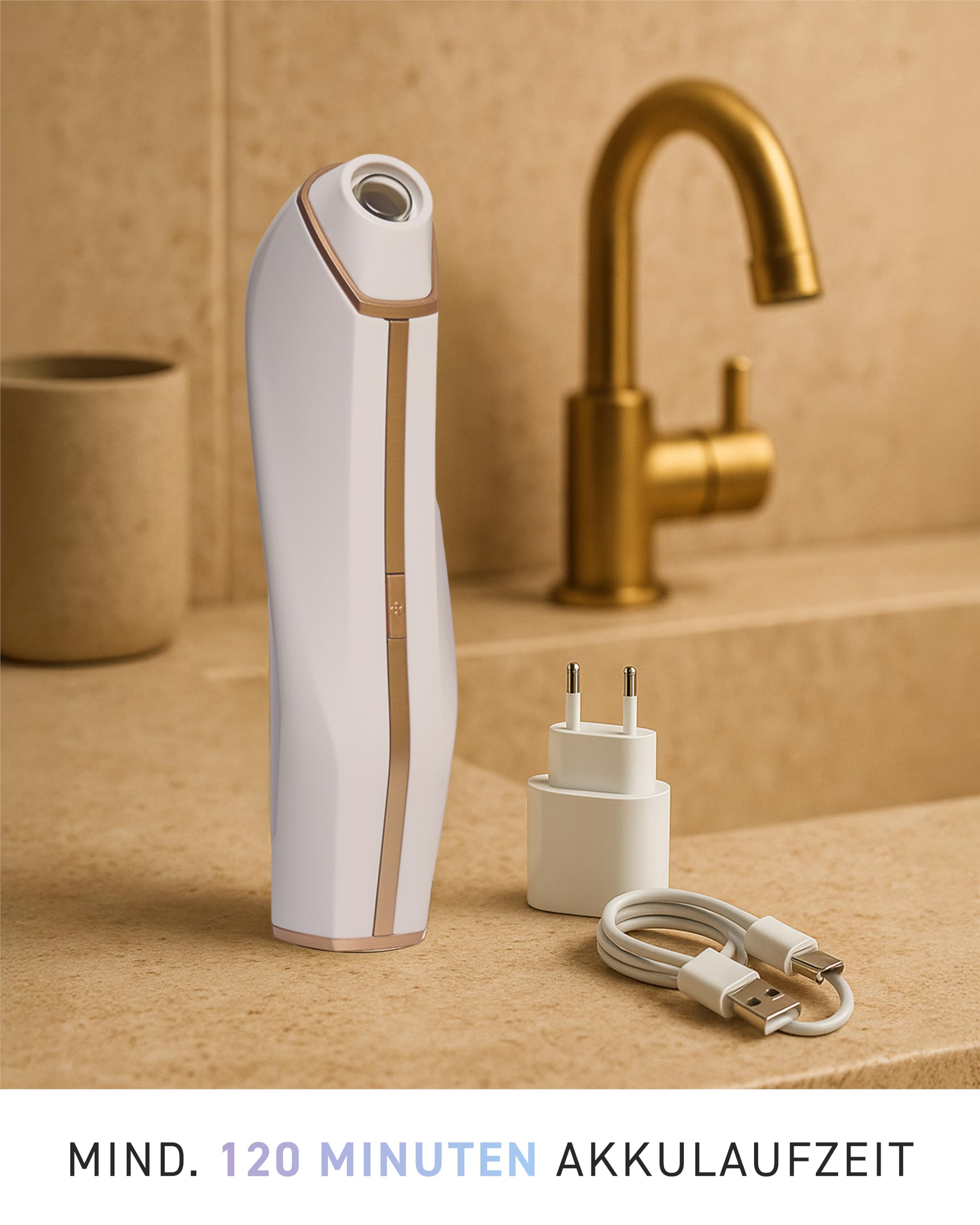 N1 My Coldplasma Home - Innovatives Kaltplasma-Beautygerät - effektive Tiefenpflege, glatteres Hautbild - Kaltplasma Therapiegerät für tägliche Luxus-Routine - Skin Beauty Booster