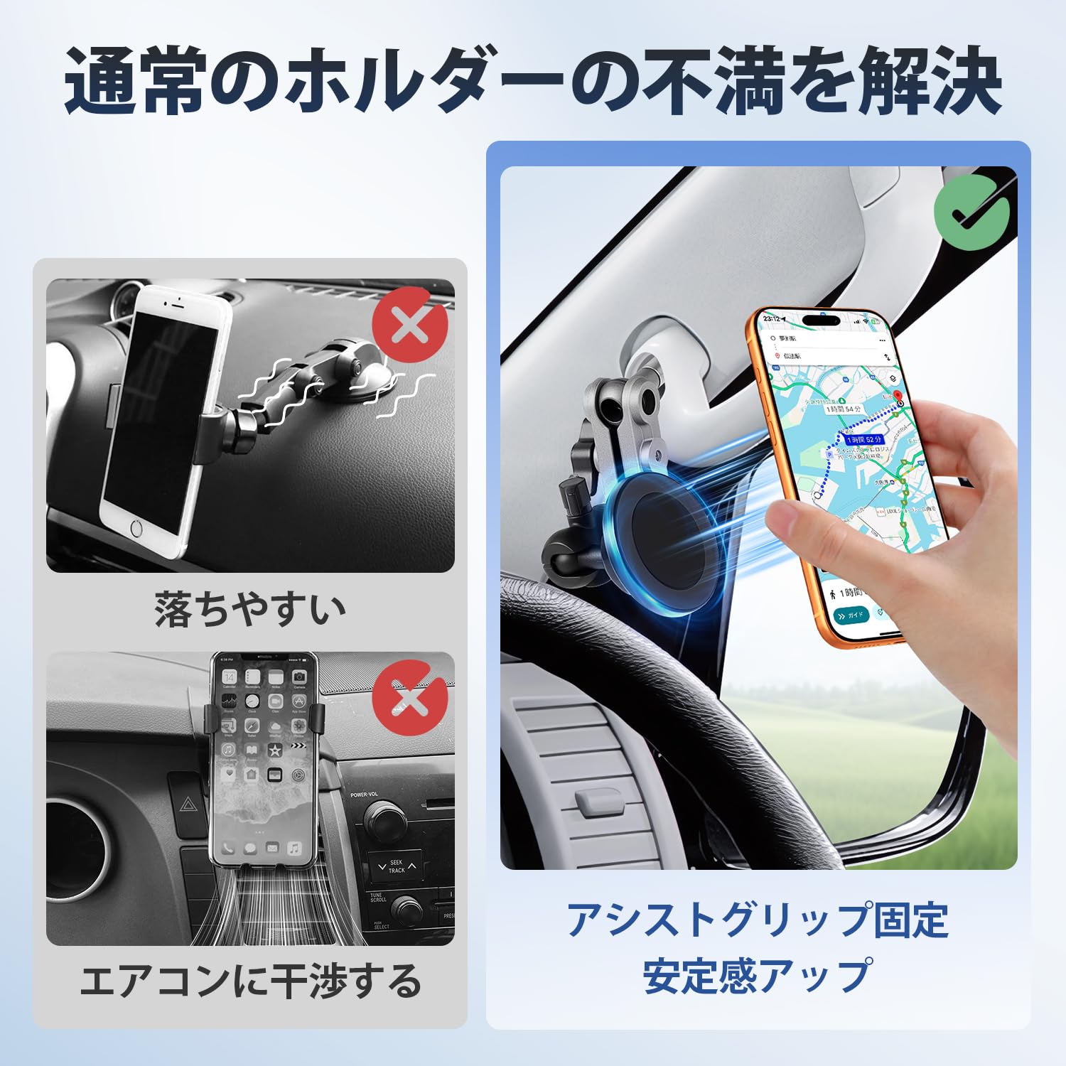 Amazon.co.jp: CARTIST ハイエース 200系 スマホホルダー HIACE 1-9型