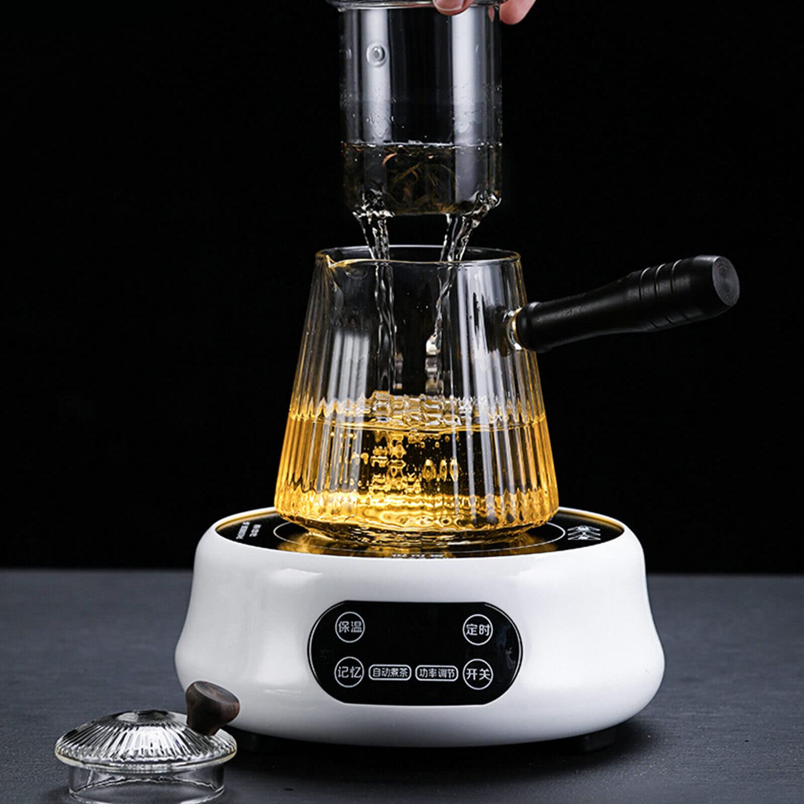 Amazon.com: Cutycaty Electric Furnace Small Water Heating Furnace Electric  Heater Stove, Portable Electric Hot Plate Multifunctional Tea Heater, 1300W Electric  Heater Tea Maker Stove For Coffee(White) : Home u0026 Kitchen