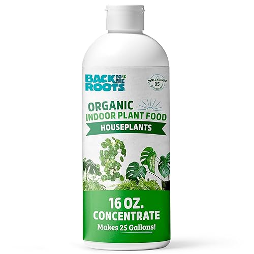 Natural & Organic Indoor Plant Food (16oz Value Size -