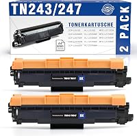 TONER EXPERTE TN-247/TN-243 Kompatibilis Fekete Toner Brother Nyomtatókhoz - Nagy Kapacitású 3000 Oldal, HL-L3210CW, HL-L3270CDW, MFC Soroza 1
