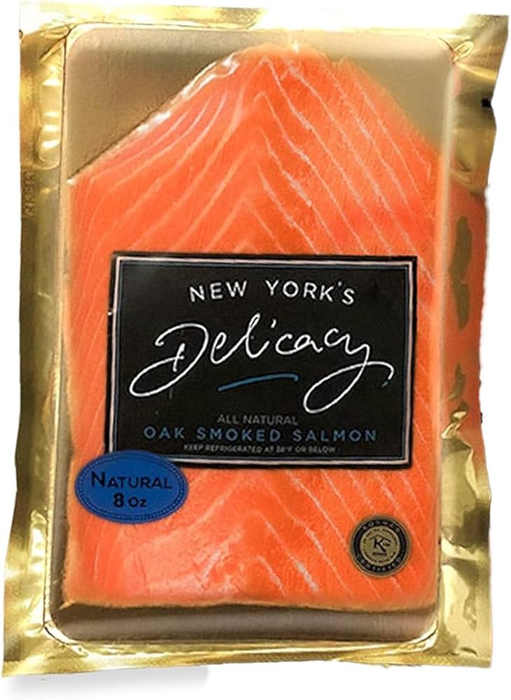 Amazon.com: New York's Delicacy Smoked Salmon Nova - 8 Oz. Pack