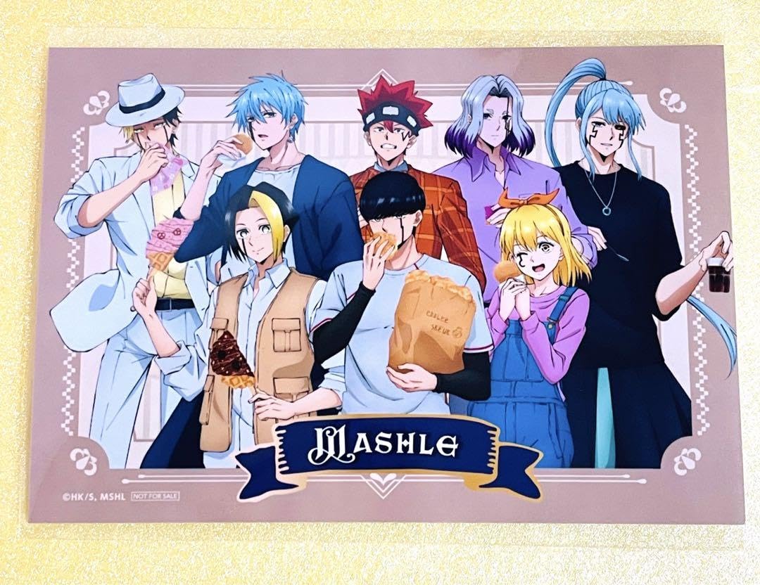 Amazon.co.jp: マッシュル GIGO gigo 限定 特典 ブロマイド マッシュ