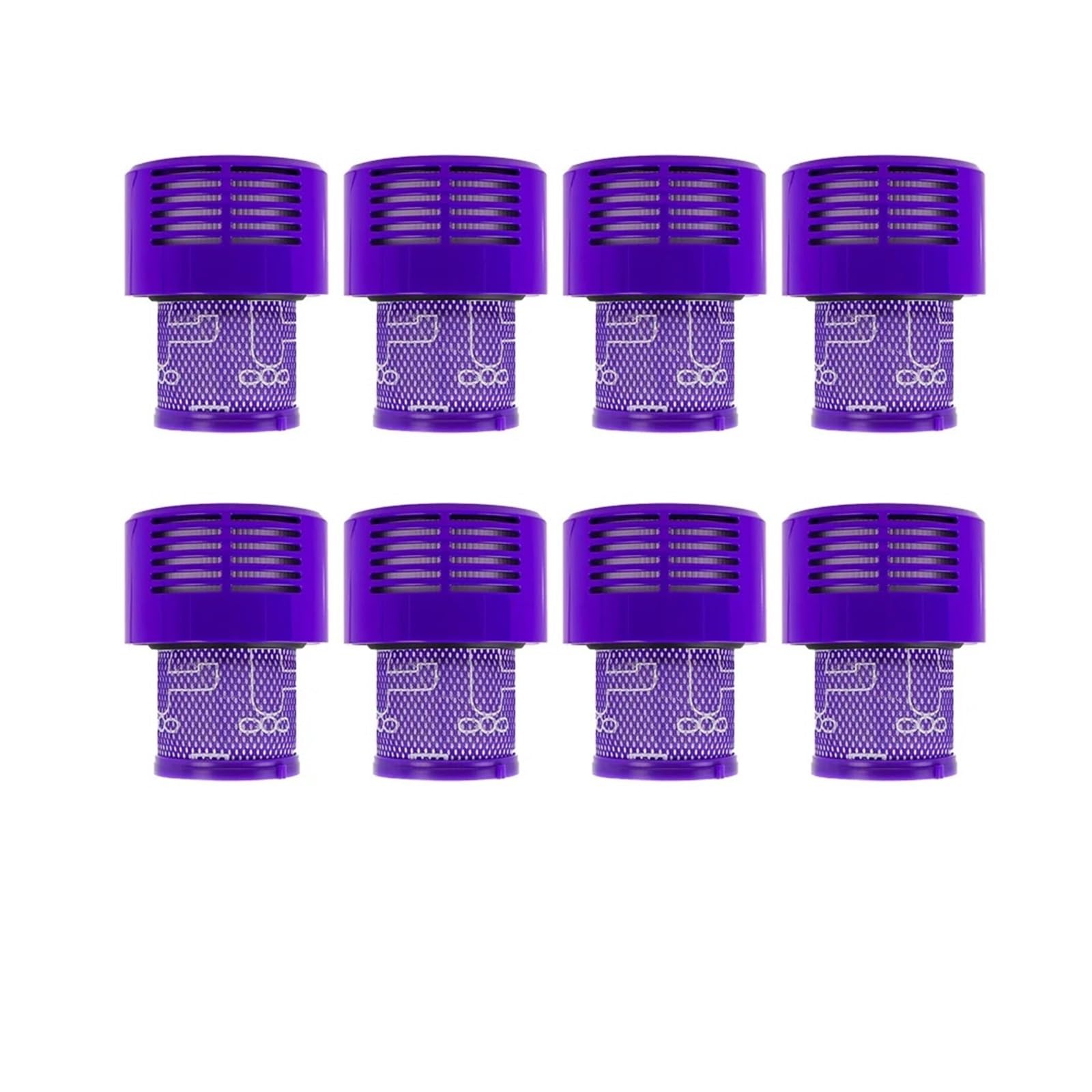 Reemplazo de filtro, compatible con Dyson, V10 SV12, repuestos for aspiradora, accesorios de filtro HEPA lavables, consumibles de limpieza for el hogar(SET1)