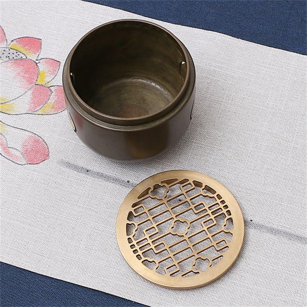 銅製 十二支薫香炉 三足檀香炉 仏具 香道具 工芸品 美術品 置物