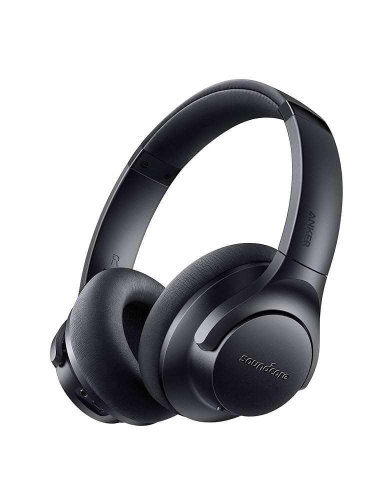 ヘッドホン Soundcore Noise Cancelled Soundcore Soundcore Life 2 Active Noise Cancelling Over-Ear