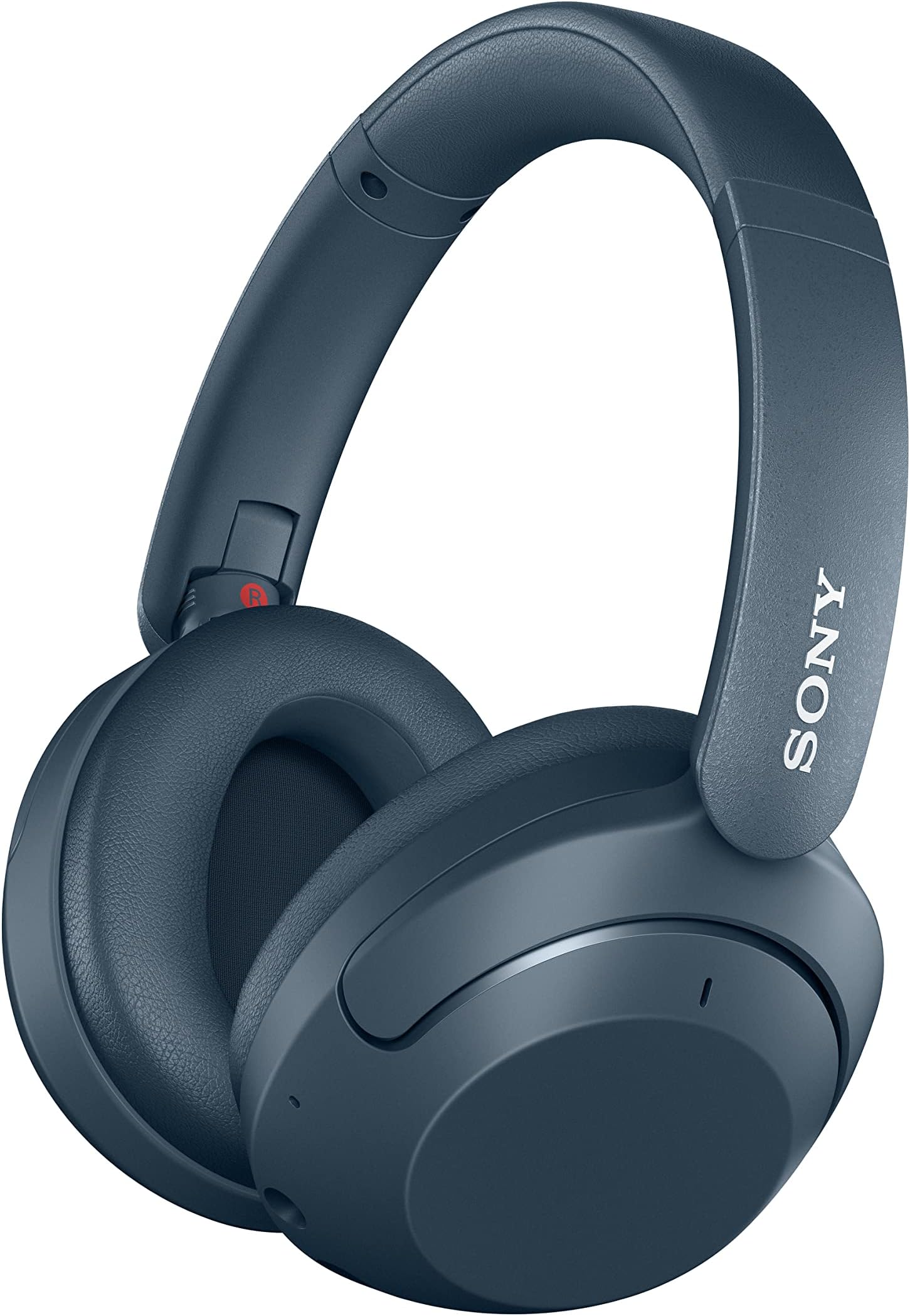 Sony WH-XB910N EXTRA BASS Noise Cancelling Headphones, Wireless Bluetooth Over the Ear Headset with Microphone and Alexa Voice Control, Blue