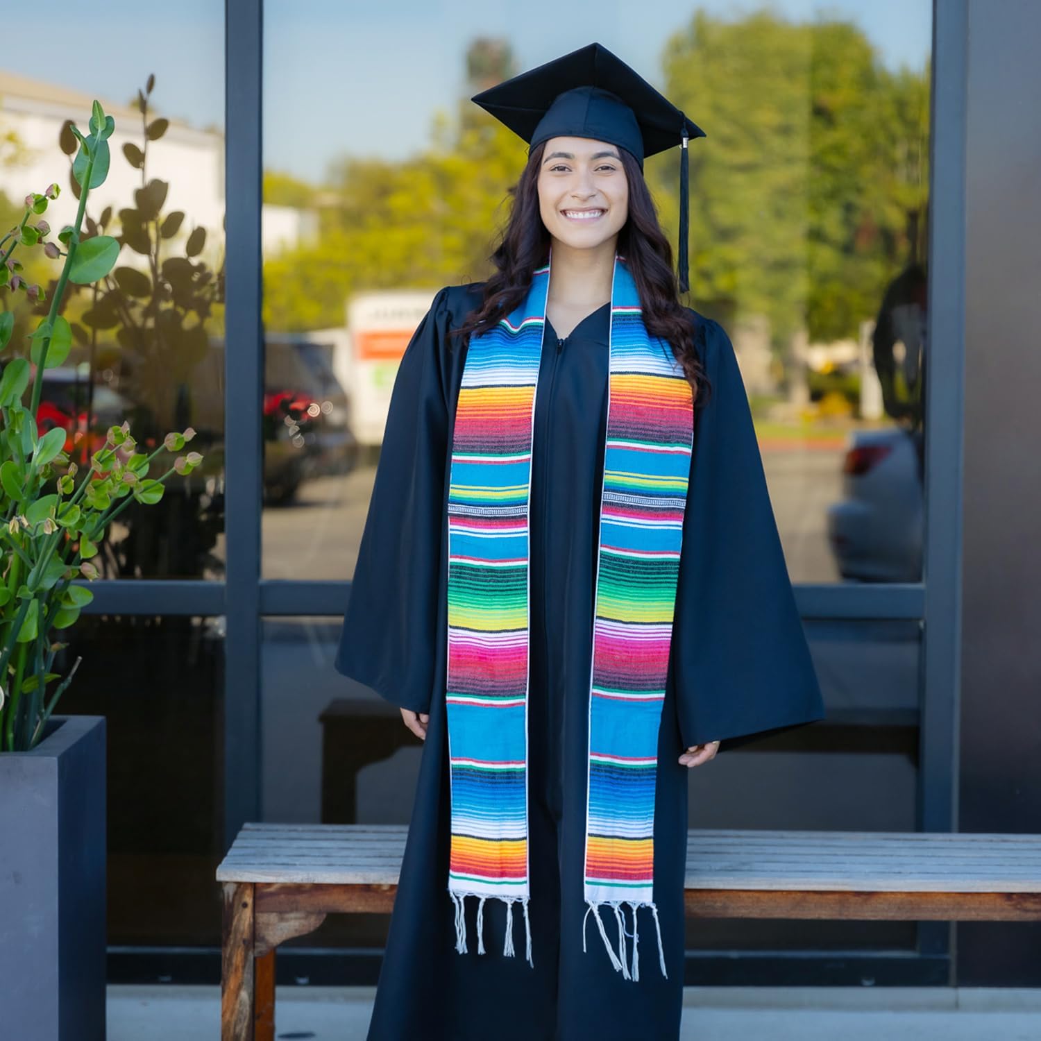 Endea Graduation Mexican Hispanic Serape Stole
