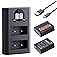 K&F Concept 1300mAh NP-W126 NP-W126S Battery and Charger for Fujifilm XM5, X100VI, X100V, XS10, XT30, XT30 II, XT20, XE4, A5,