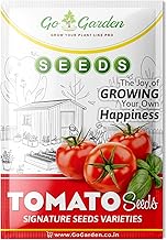 Go Garden Tomato Vegetable Seeds (Red, Pack of 10g, 2000 Seeds) Seeds to grow in Your Home & kitchen garden