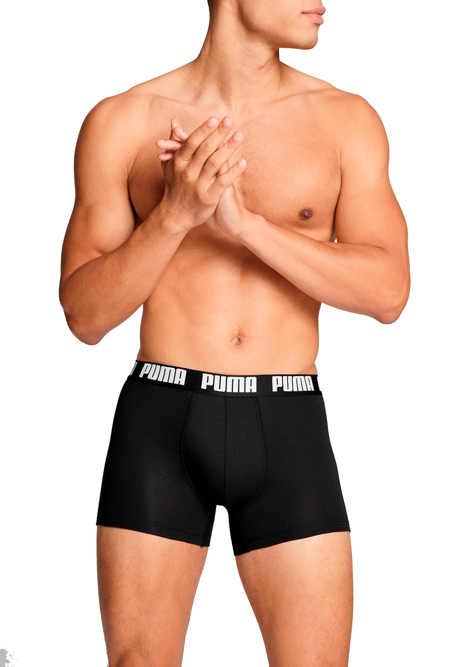 PUMA Calzoncillos bóxer Hombre (Paquete de 4)