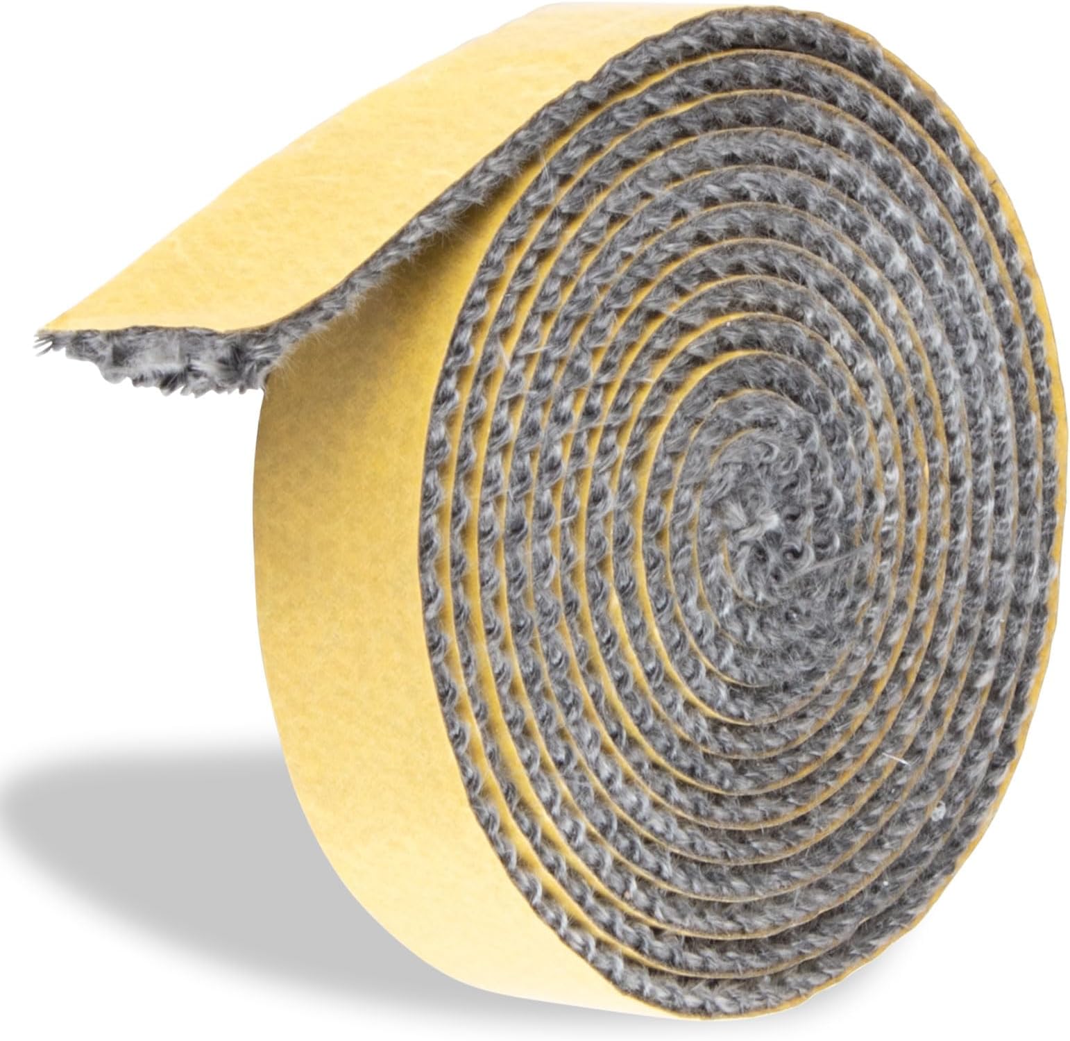CHANGE MOORE Fireplace Gasket 157.5'' x 2/25'' x 1'', 1 Pack Self Adhesive Stove