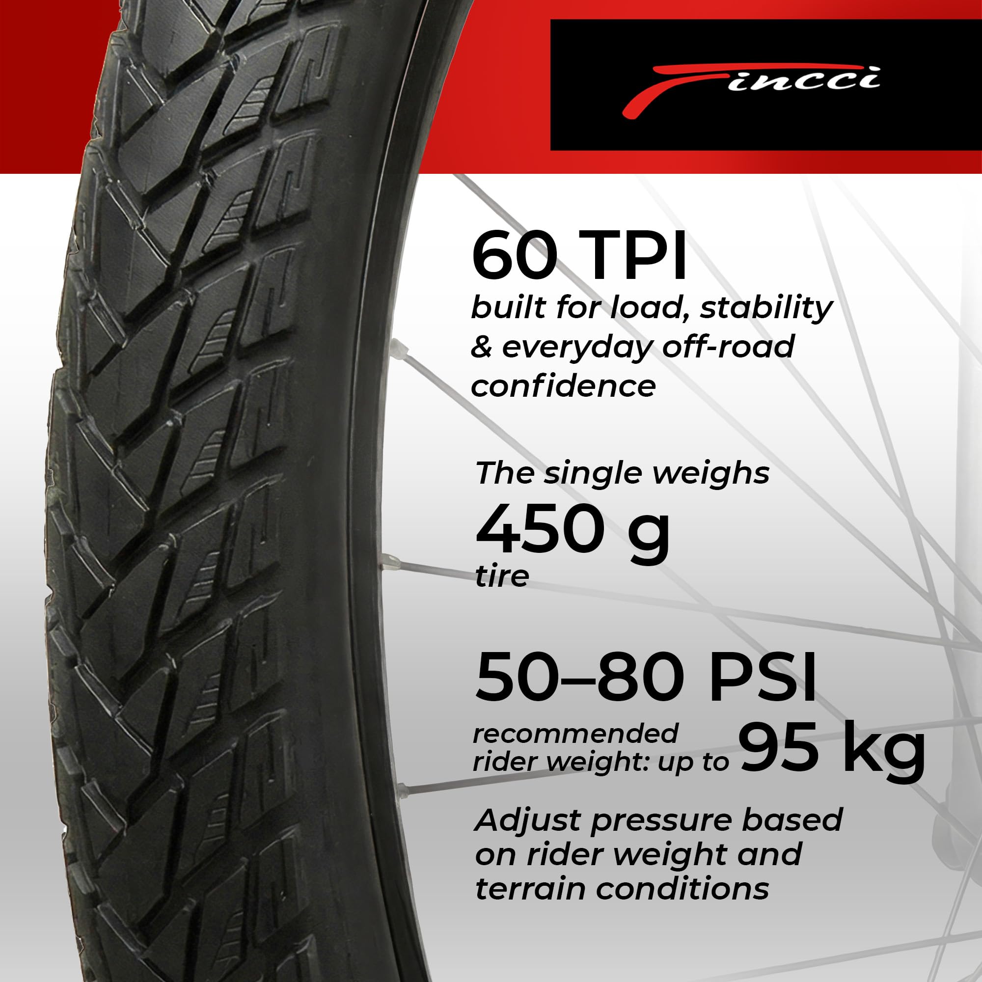 Fincci Gravel 2 x opona rowerowa 700 x 35c 37-622 z nylonową ochroną przed przebiciem, 1 mm, opona rowerowa 28 x 1,4", do wyścigowego, elektrycznego, hybrydowego, roweru górskiego, szosowego i