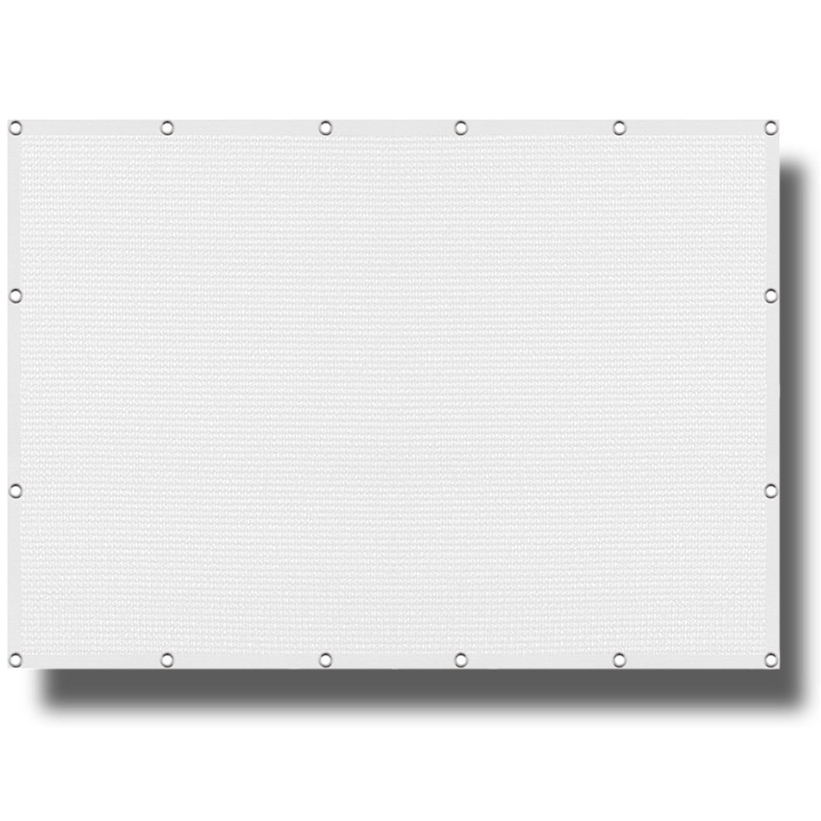 Voile d'ombrage carrée protection solaire pour extérieur 140x260