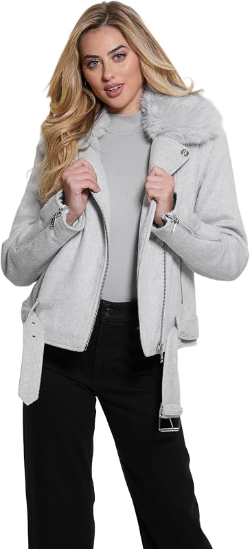 GUESS Eco Nancy Wool-Blend Jacket