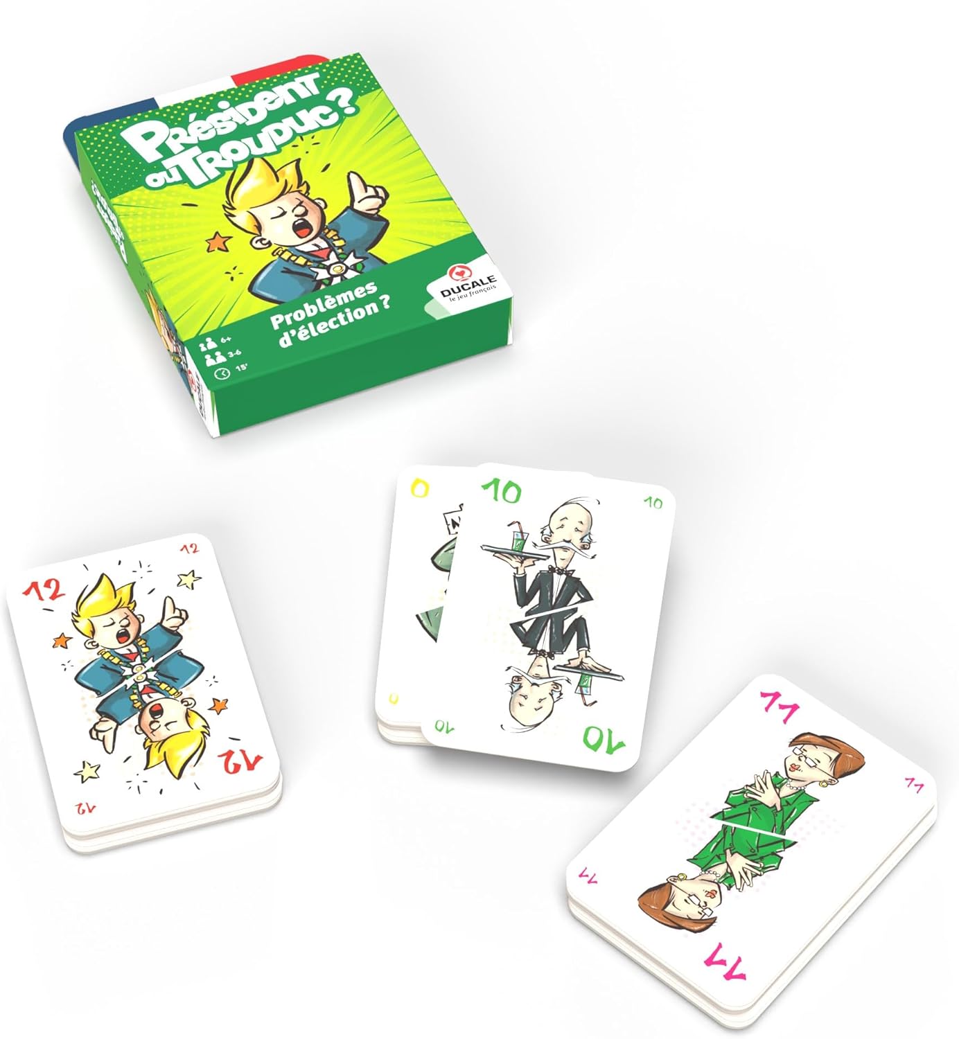 Ducale, The French Game - The President Junior - Card Game - 10006528