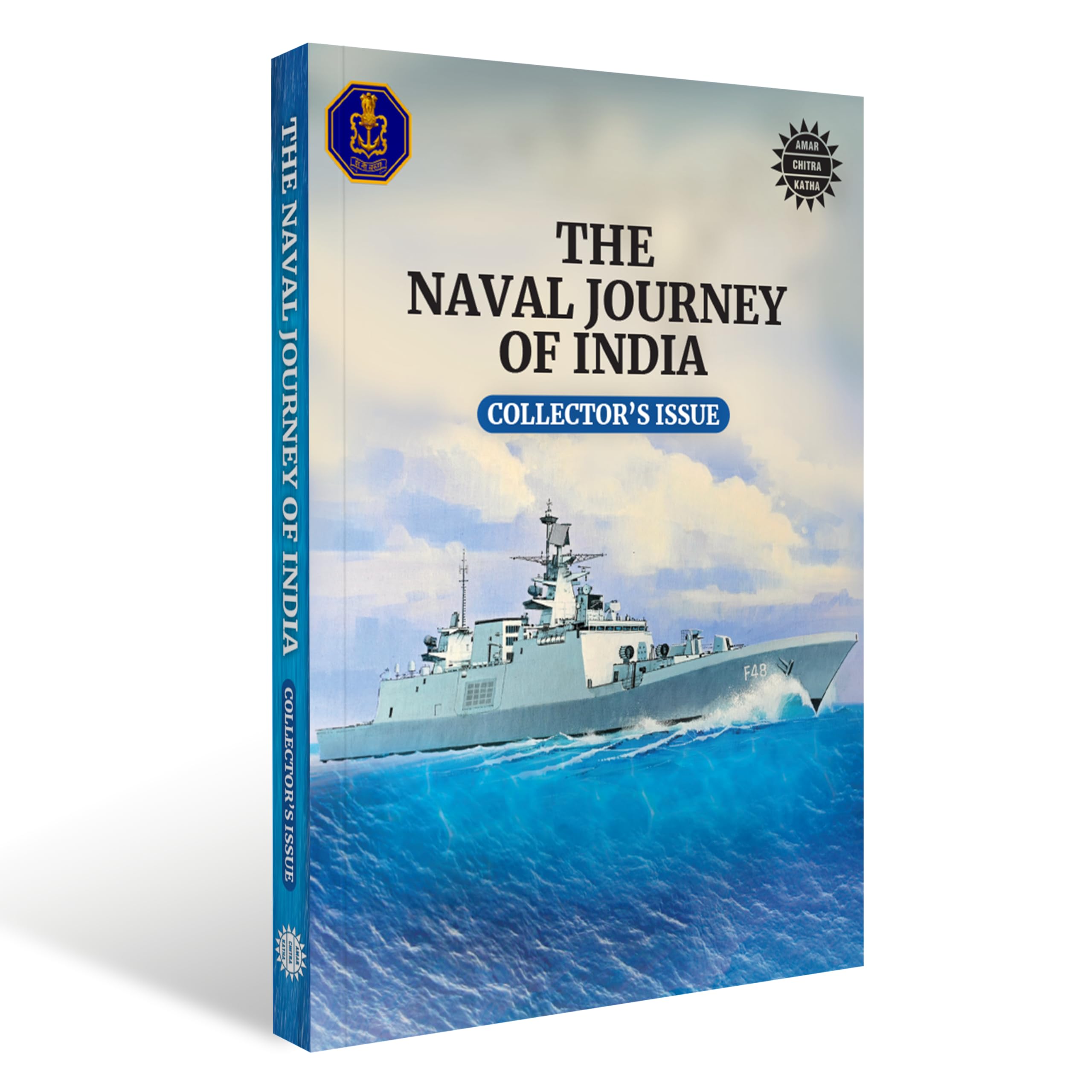 The Naval Journey of India | Indian Maritime Legends & Navy Tales | Illustrated Comic Book for Kids & Teens | Collector’s Edition with Rich Artwork | Amar Chitra Katha