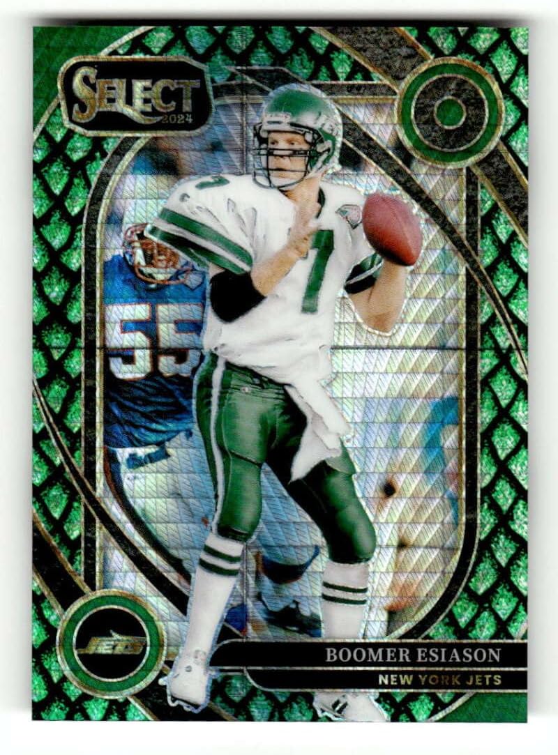 2024 Panini Select Dragon Scale Prizm #209 Boomer Esiason /81 Club Level New York Jets NFL Football Trading Card