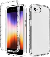 Vista 25 de TENOC Funda para iPhone 6 y iPhone 6s, Funda negra con amortiguador protector antihuellas mate para 4.7 pulgadas