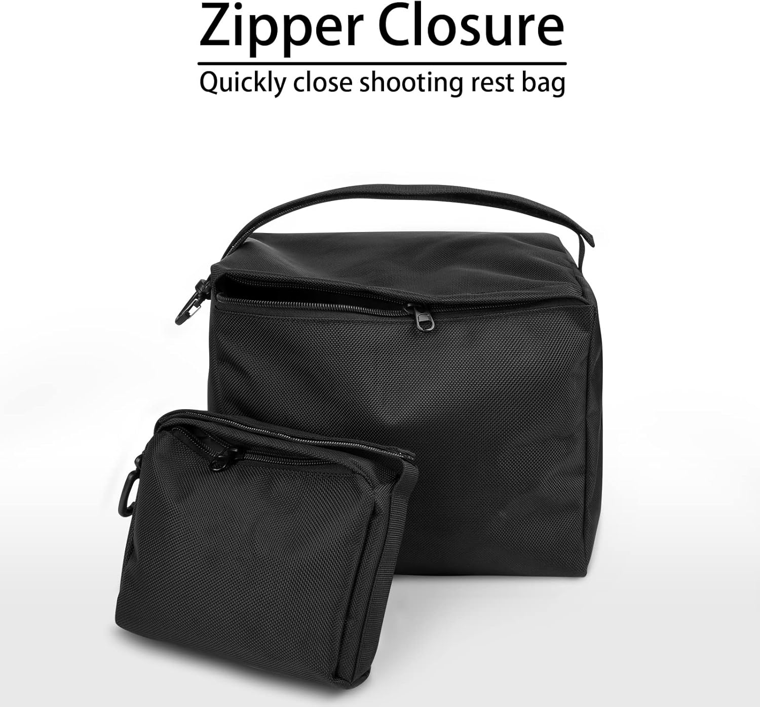 Xxerciz Outdoor Shooting Rest Bags Target Sports Shooting Bench Rest Front & Rear Support SandBag Durable Construction and Water Resistance for Outdoor, Range, Shooting and Hunting - Unfilled - Image 3