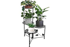 3/4 Tier Foldable Pedestal Plant Stand