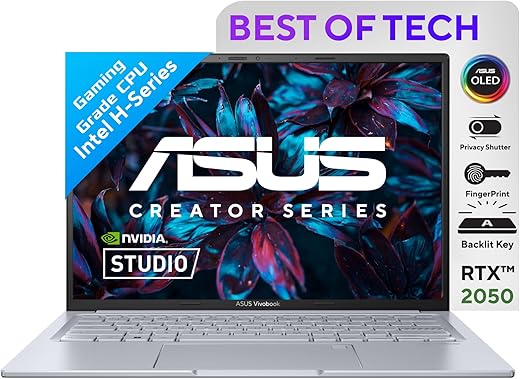 ASUS Creator Series Vivobook 14X OLED 2023, Intel Core i5-12450H 12th Gen, 14.0-inch 90Hz, Laptop (16GB/512GB SSD/NVIDIA GeForce RTX…