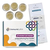 Vista 10 de Kit de prueba de molde para el hogar - Kit de prueba de moho profesional fácil de usar - Paquete de detección individual de habitación - incluye