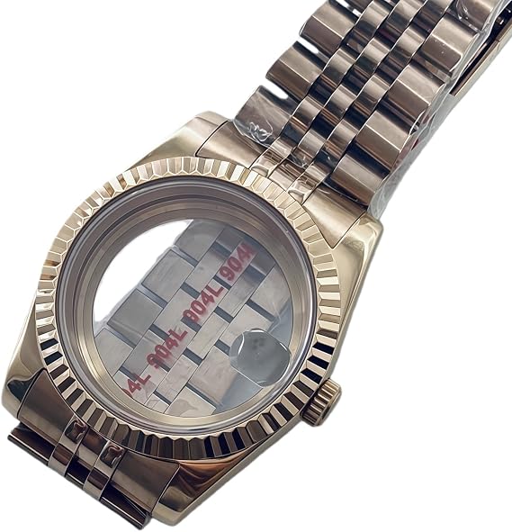 36mm 40mm Rose Gold Watch Case for Rolex Oyster Perpetual/Datejust