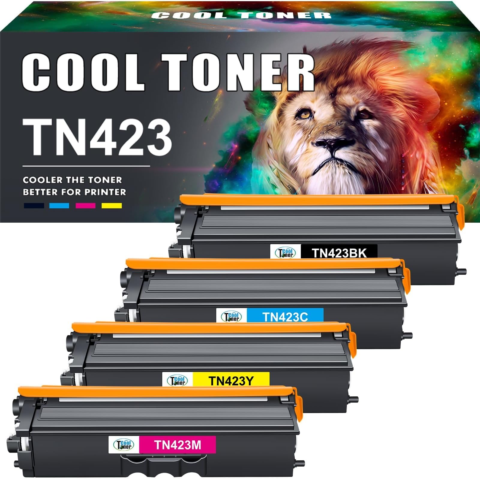 TN423 MFC-L8690CDW Toner Cartridges Compatible for Brother TN-423 TN-421