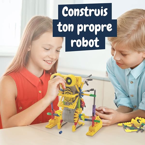 Science4you Betabot, Robot pour Enfant - Kit Robot à Construire de 126 pièces - Monter Un Robot Jouet pour Enfants, Jeux de Construction et Cadeaux pour Garçon et Fille 6 7 8 9 10+ Ans - 4