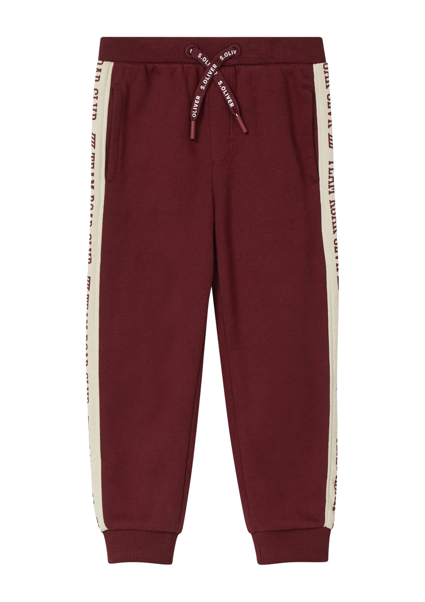 s.Oliver Sweatpants mit bedrucktem Seitenstreifen
