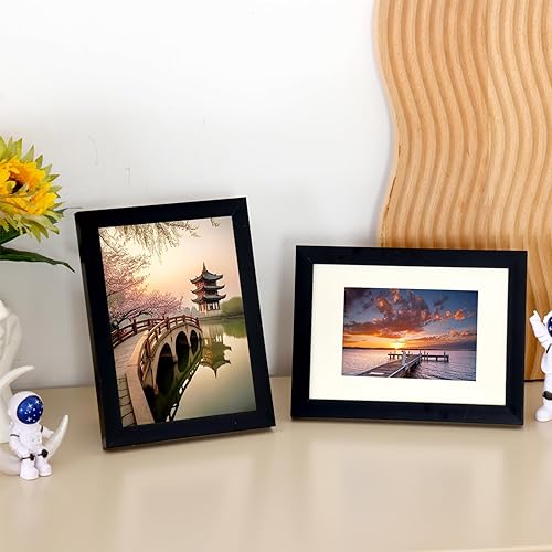 Miniatura 7 de Fixwal Paquete de 10 portarretratos de 11 x 14 pulgadas en color negro, para fotos de 8 x 10 pulgadas con paspartú o de 11 x 14 pulgadas sin