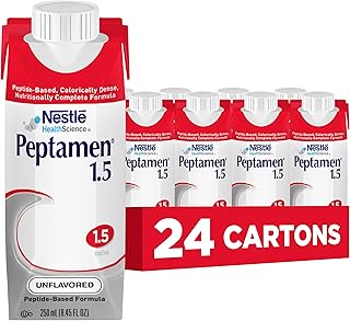 Peptamen 1.5, Unflavored, 8.45 Fl. Oz. (Pack of 24)