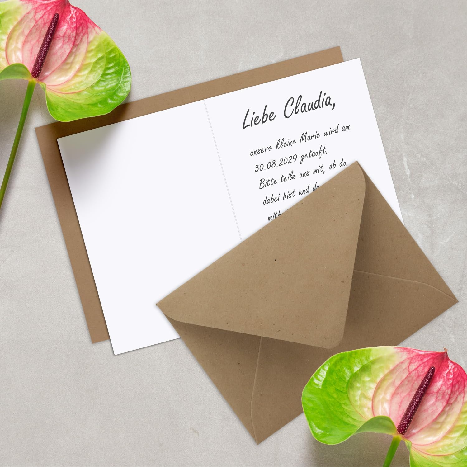 Lot de 75 cartes pliantes format A5 – Papier kraft marron sable avec enveloppes C5 et feuilles intérieures assorties blanches – Cartes pliantes vierges 14,8 x 21 cm